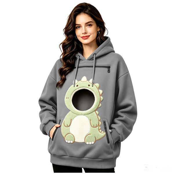 Dino Pocket Hoodie