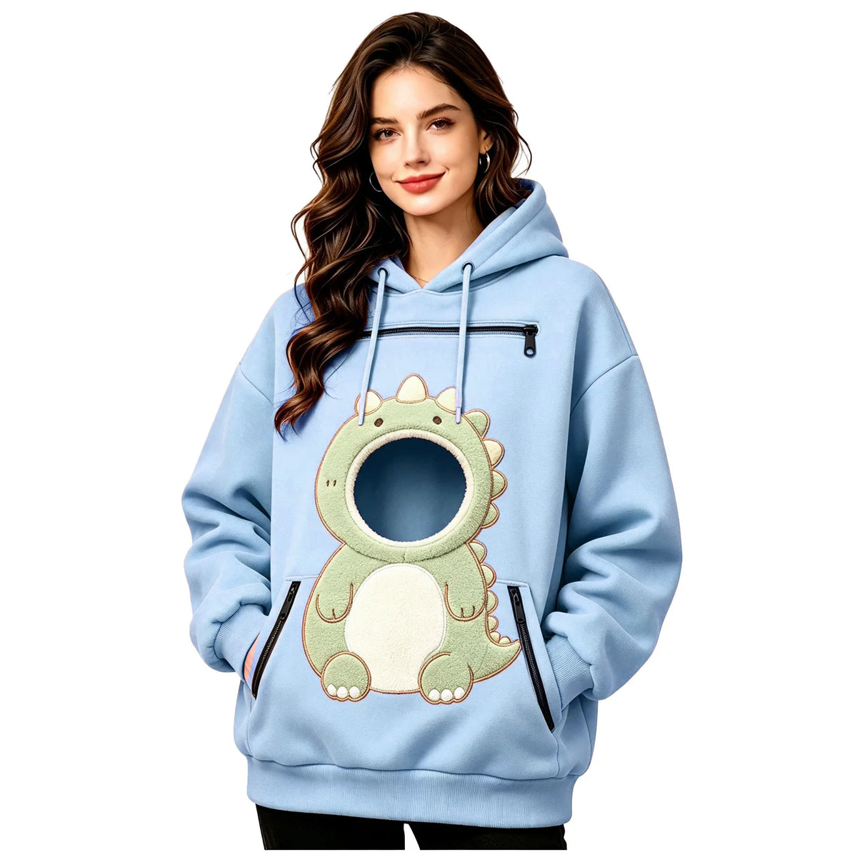Dino Pocket Hoodie